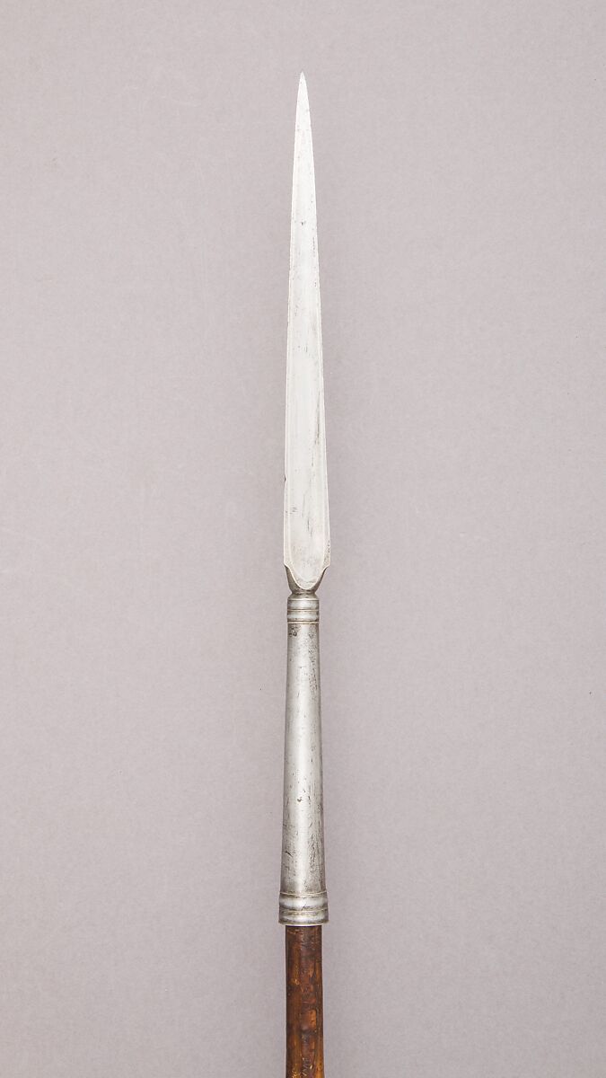 Lance, Steel, iron, wood (bamboo), Indian