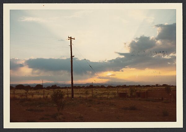 Santa Fe, New Mexico, Stephen Shore (American, born 1947), Chromogenic print 