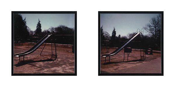 The Girl's and Boy's Slides, Tim Maul (American, born 1951), Silver dye bleach prints 