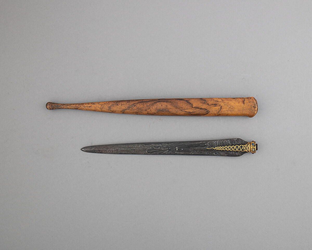 Spearhead, Gold, stones, Javanese 