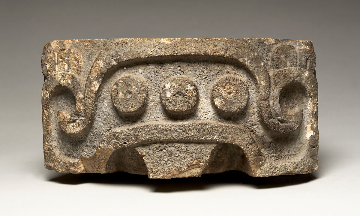 Fragmentary Relief, Stone, Maya