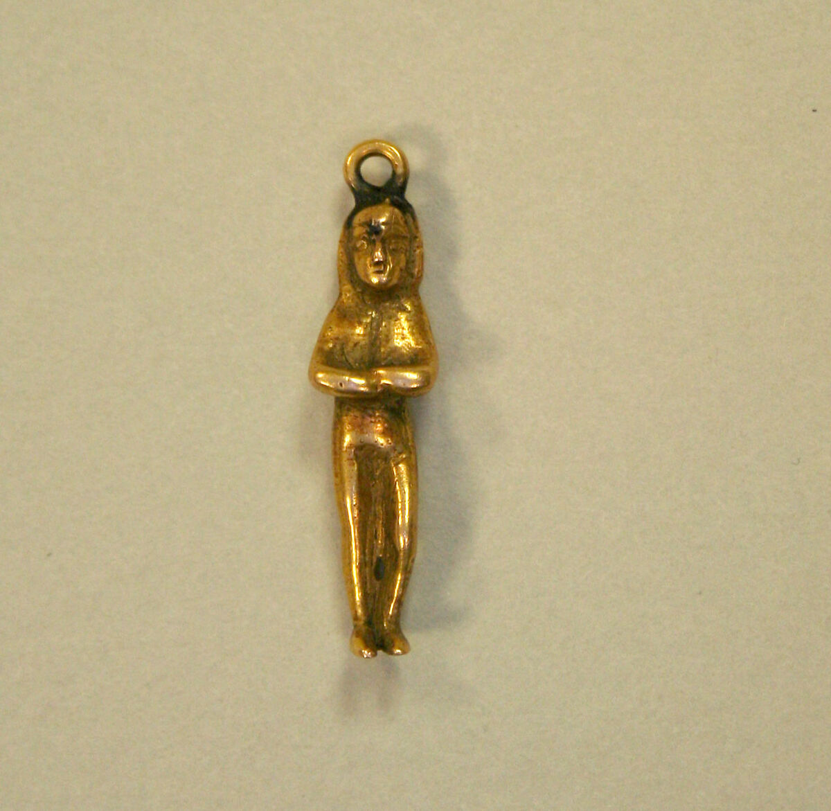 Pendant, Gold, Colonial (?) 