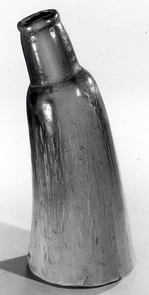 Snuff Vessel, Horn, Tswana or Zulu