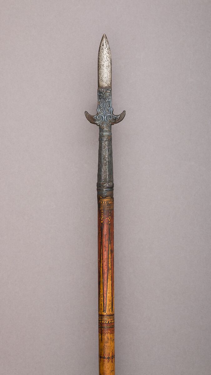 Spear, Steel, silver, iron, Sri Lankan