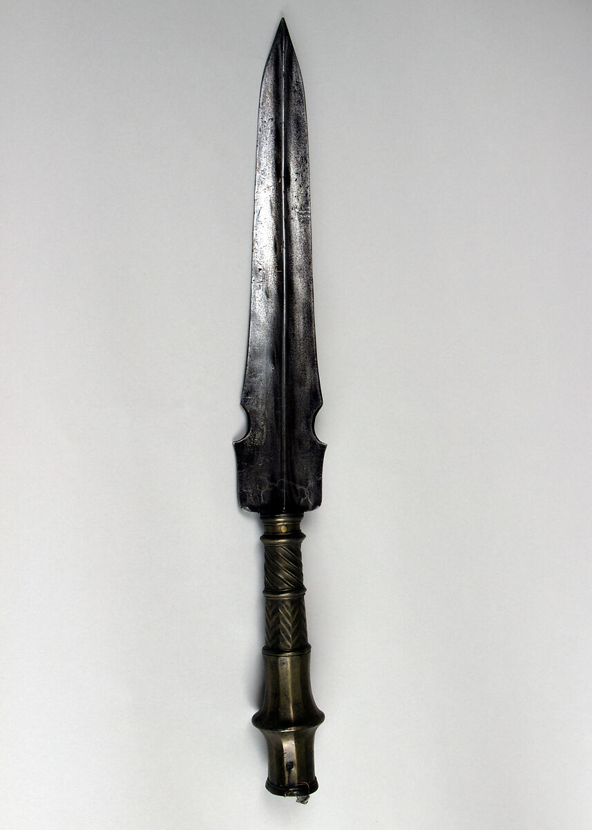 Processional Spearhead, Steel, Sri Lankan 