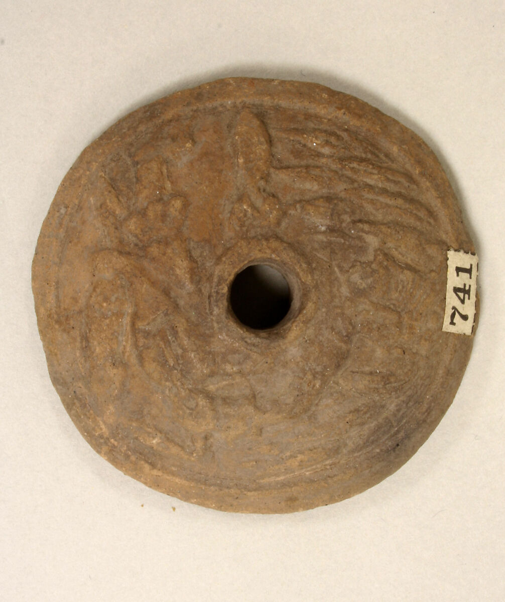 Spindle Whorl, Ceramic, Mexican 