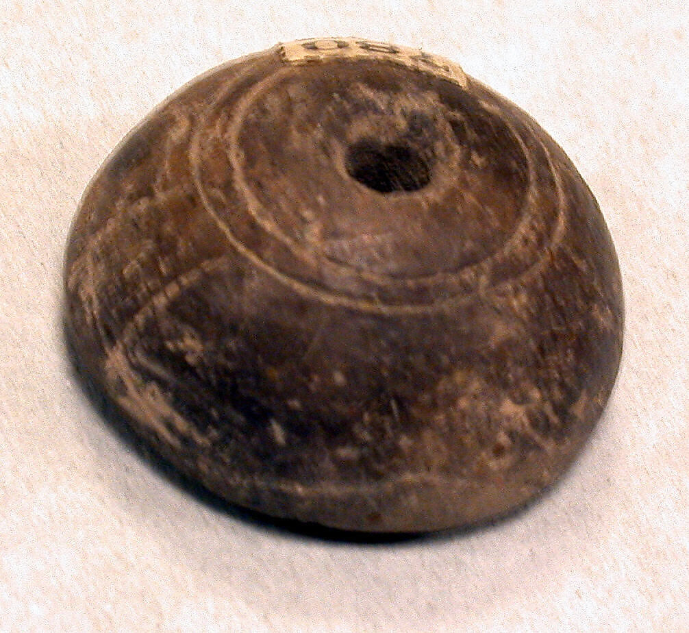Spindle Whorl, Ceramic, Mexican
