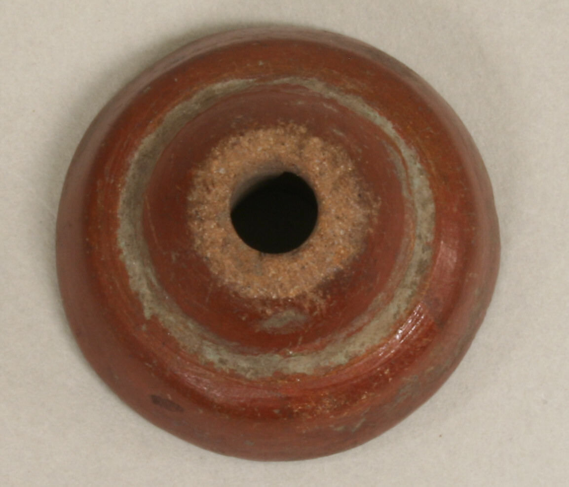 Spindle Whorl, Ceramic, Mexican 