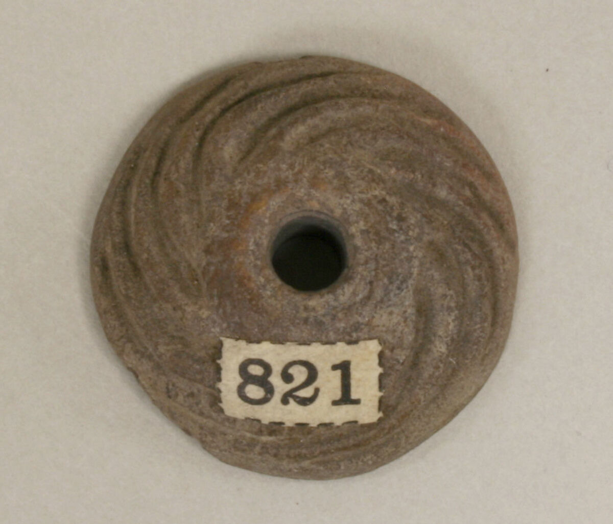 Spindle Whorl, Ceramic, Mexican 