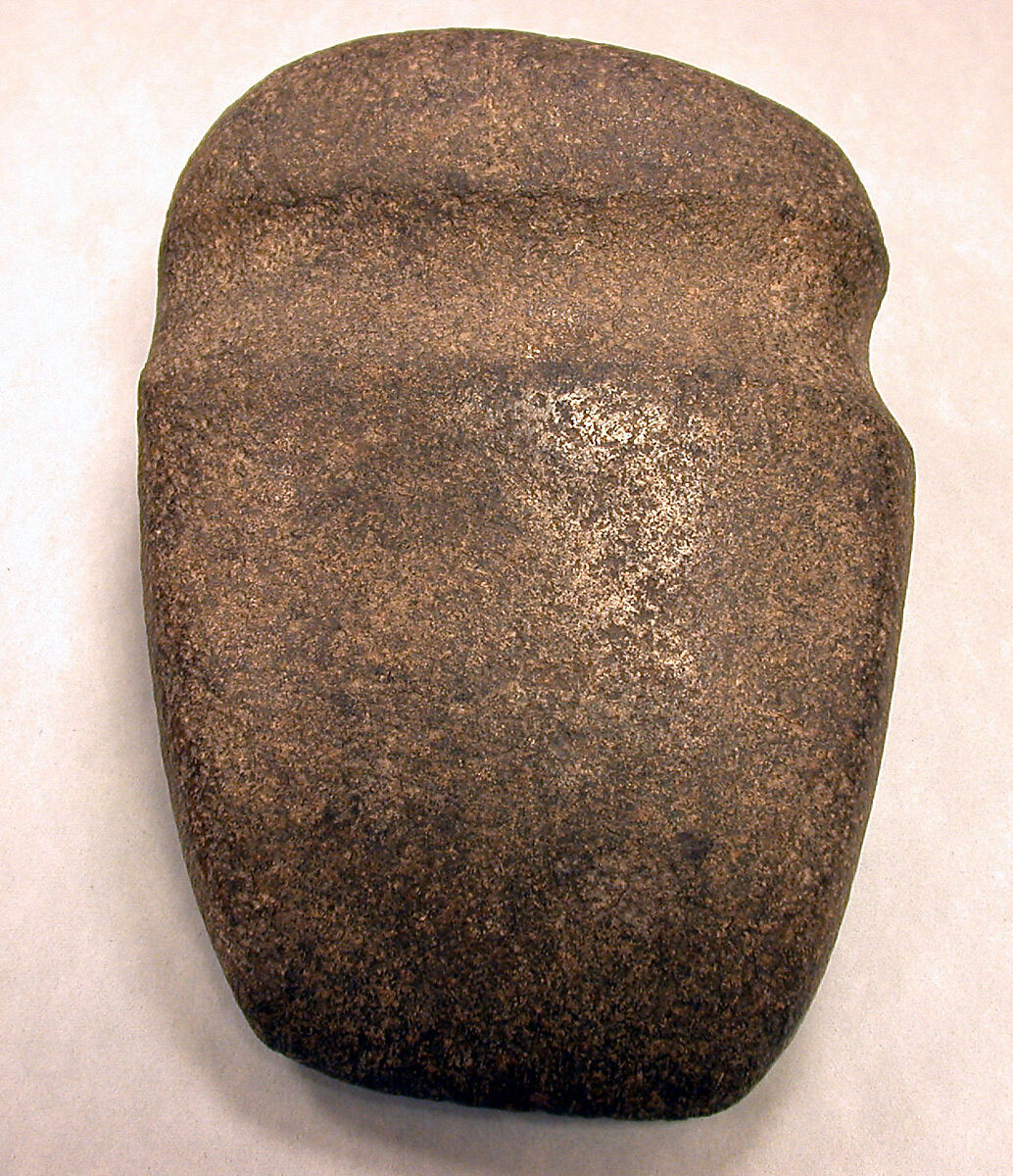 Grooved axe, Stone, Archaic 