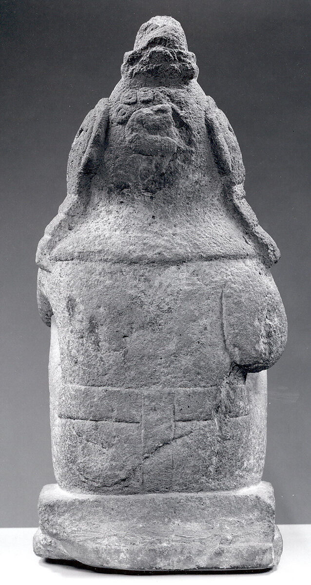 Macuilcoatl, Mexica artist(s), Basalt, stucco, Mexica (Aztec)