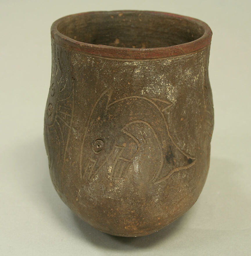 Foot Jar, Ceramic, Paracas