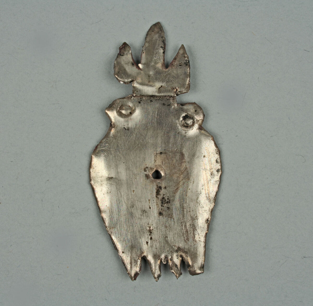 Textile Ornament, Silver, Chimú 