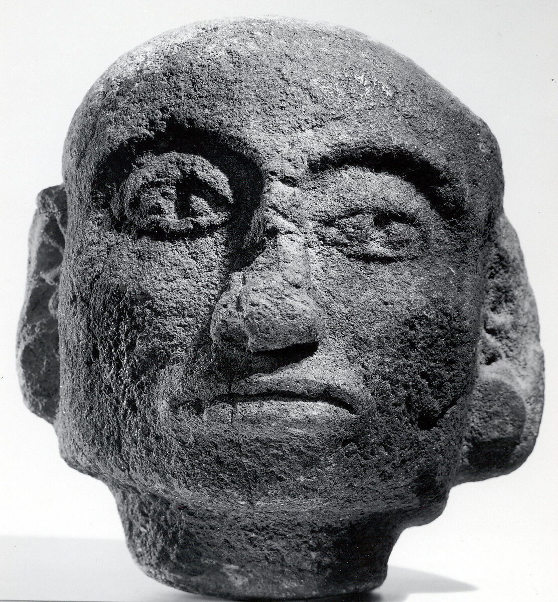 Head, Stone, Mexica (Aztec)