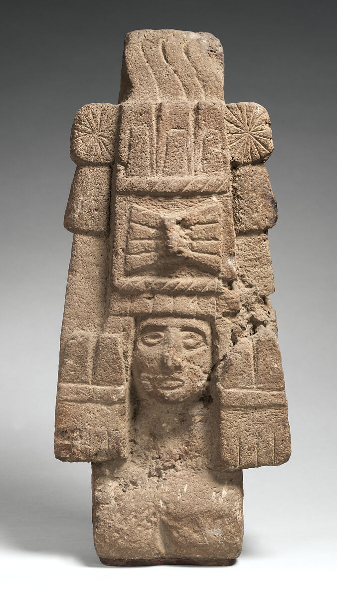 Maize Deity (Chicomecoatl), Basalt, Aztec 