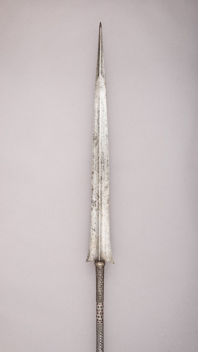 Spear, Steel, iron, Indian, Vizianagram, Madras 