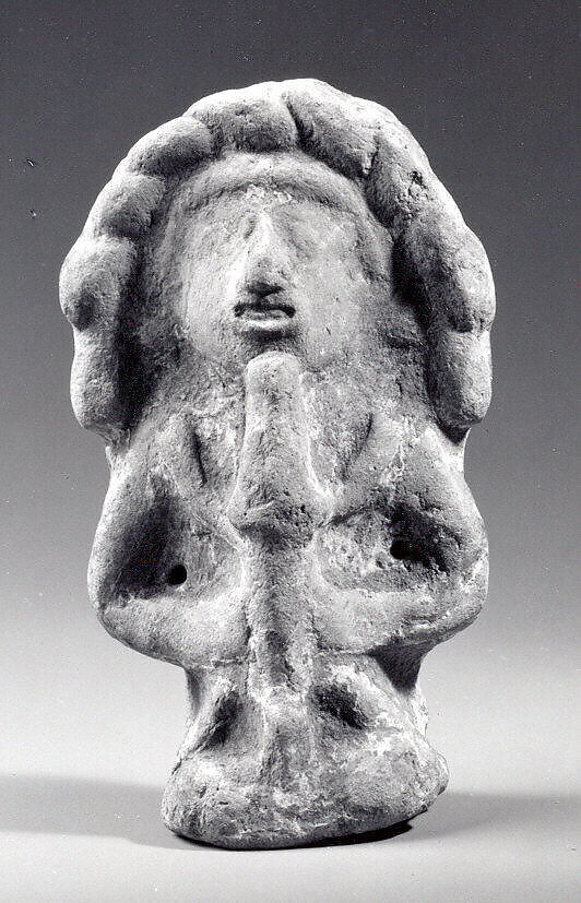 Kneeling Female Figure, Ceramic, Mexica (Aztec)