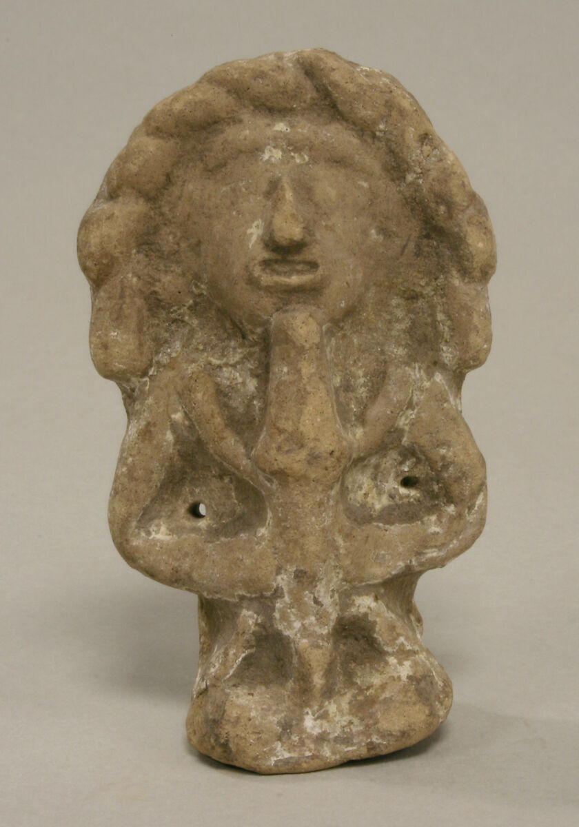 Kneeling Female Figure, Ceramic, Aztec 