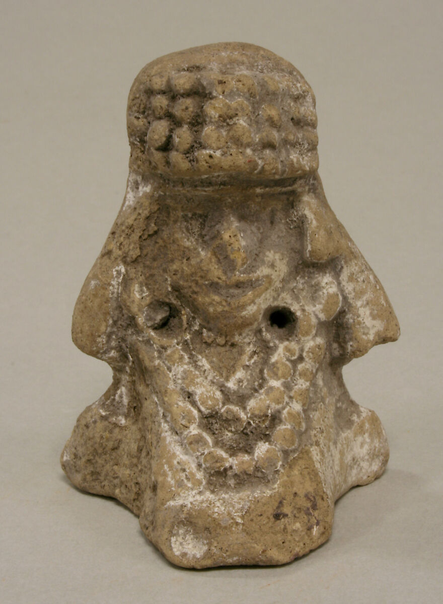Seated Female with Headdress, Ceramic, Mexica (Aztec) 