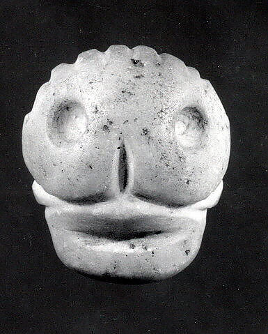 Skull Pendant, Stone, Aztec (?) 