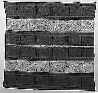 Woman's Ceremonial Skirt (Tapis), Cotton, sild, Lampung 