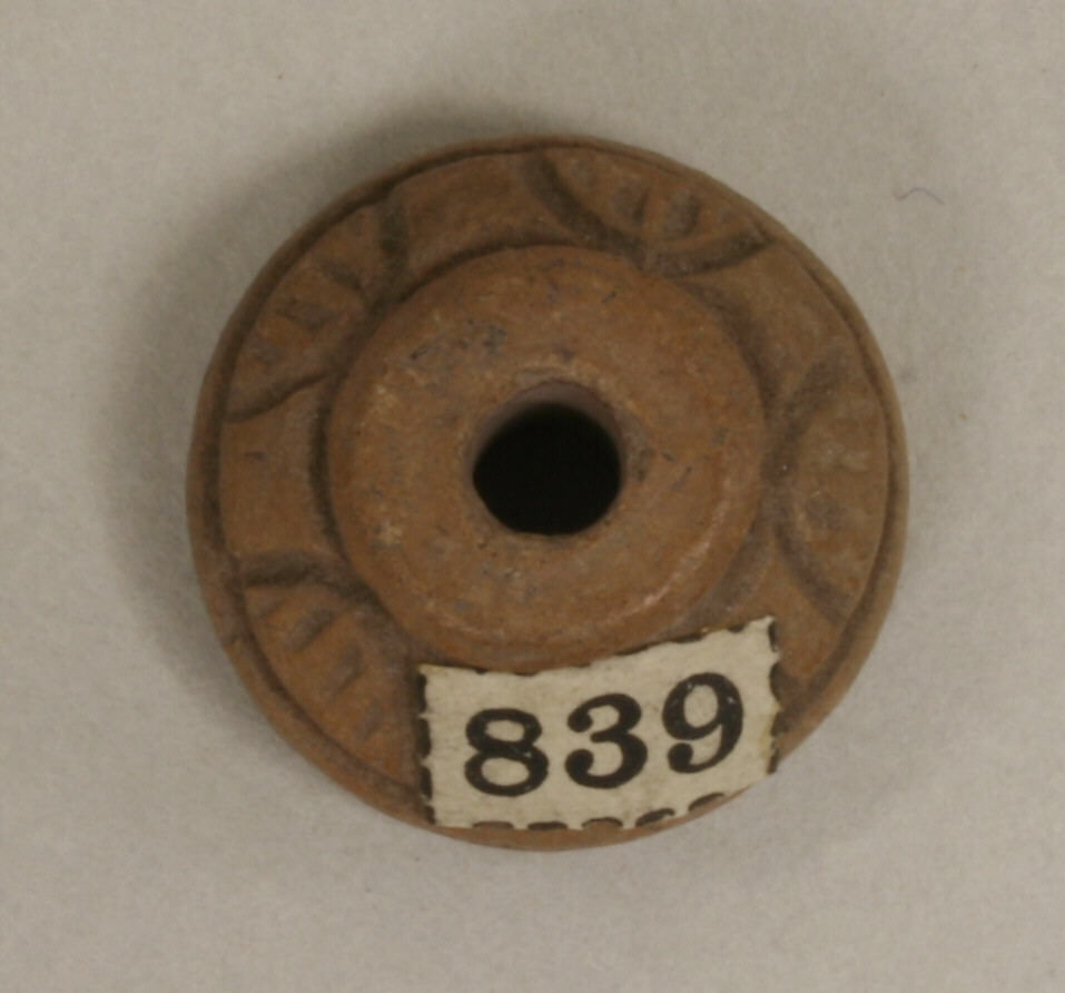 Spindle Whorl, Ceramic, Mexican 