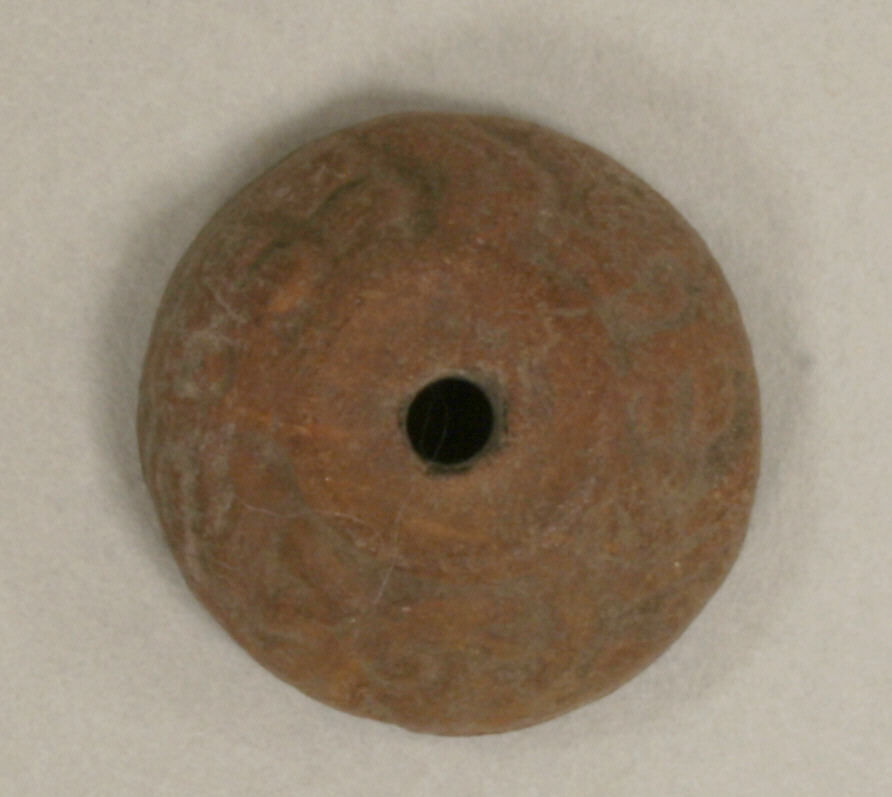 Spindle Whorl, Ceramic, Mexican 