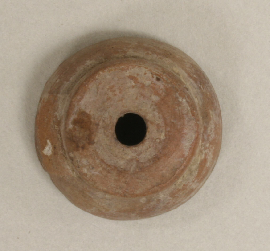 Spindle Whorl, Ceramic, Mexican 