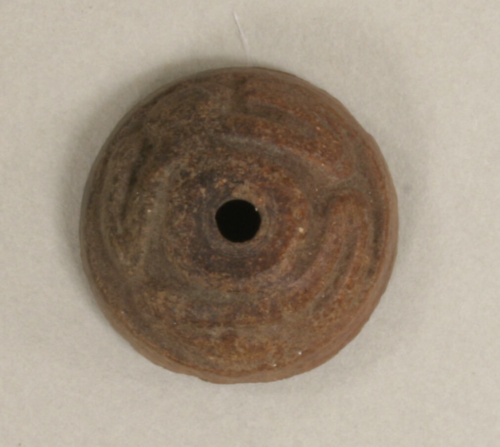 Spindle Whorl, Ceramic, Mexican 