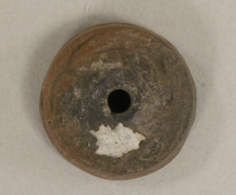 Spindle Whorl, Ceramic, Mexican 