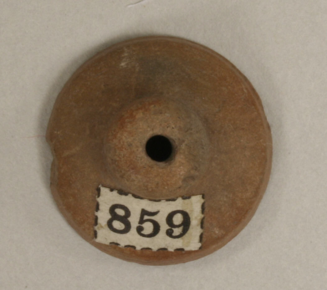 Spindle Whorl, Ceramic, Mexican 