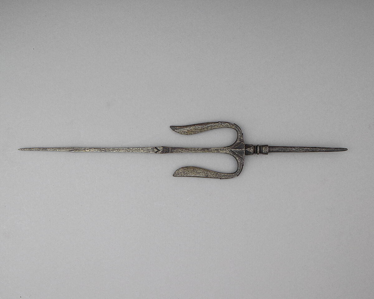 Trident Spearhead, Steel, Javanese 