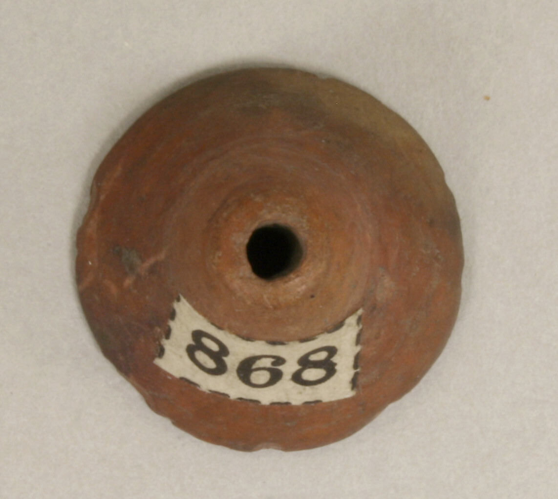 Spindle Whorl, Ceramic, Mexican 