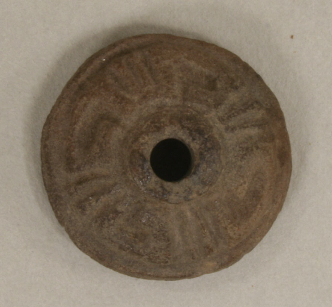 Spindle Whorl, Ceramic, Mexican 