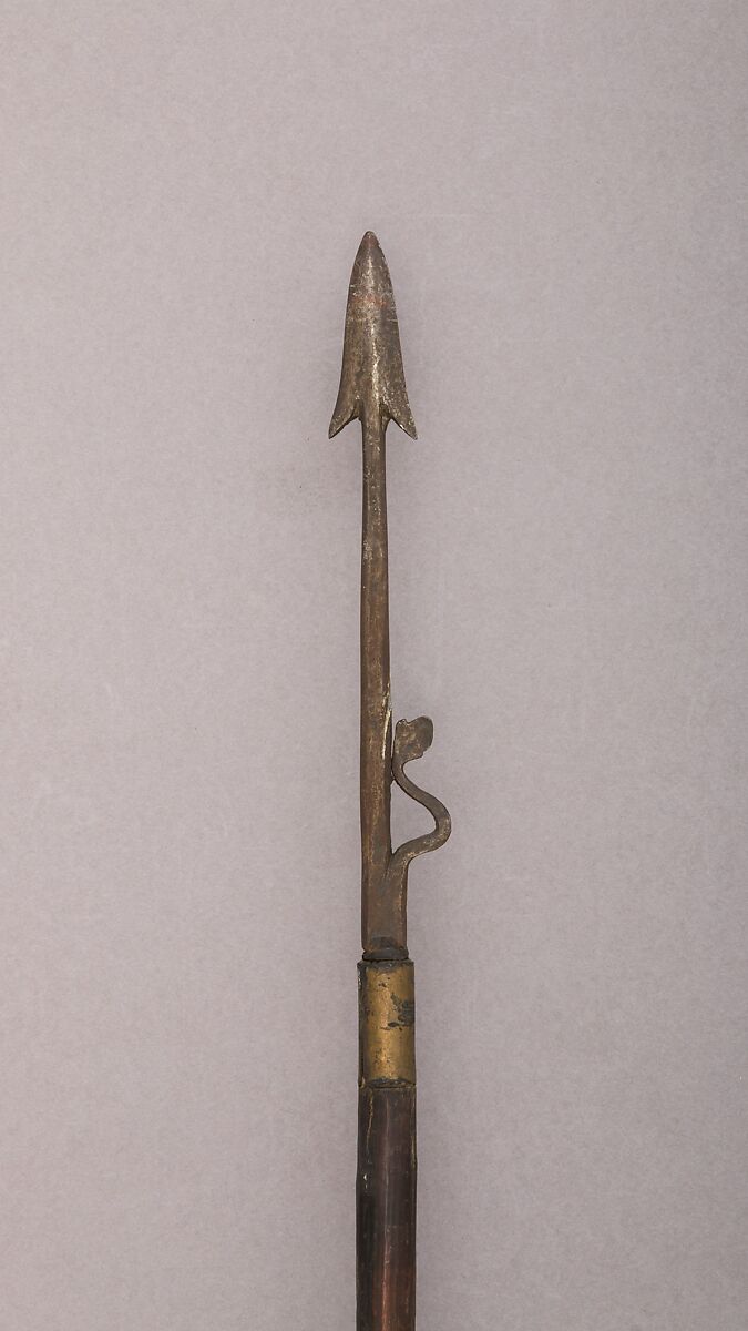 Spear, Wood, steel, copper, hair, Madurese