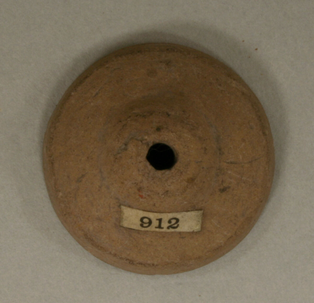 Spindle Whorl, Ceramic, Mexican 