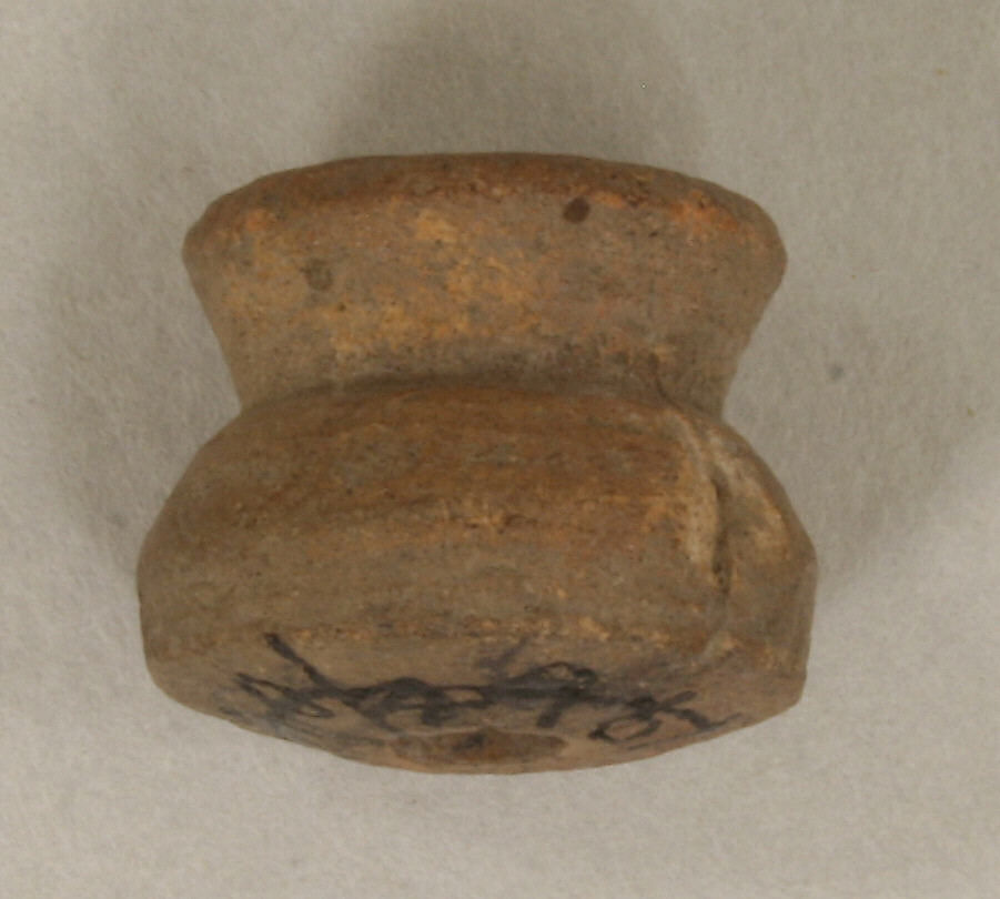 Spindle Whorl, Ceramic, Mexican 