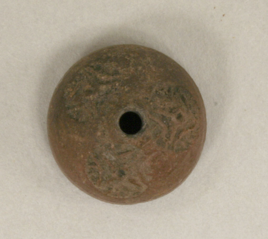 Spindle Whorl, Ceramic, Mexican 