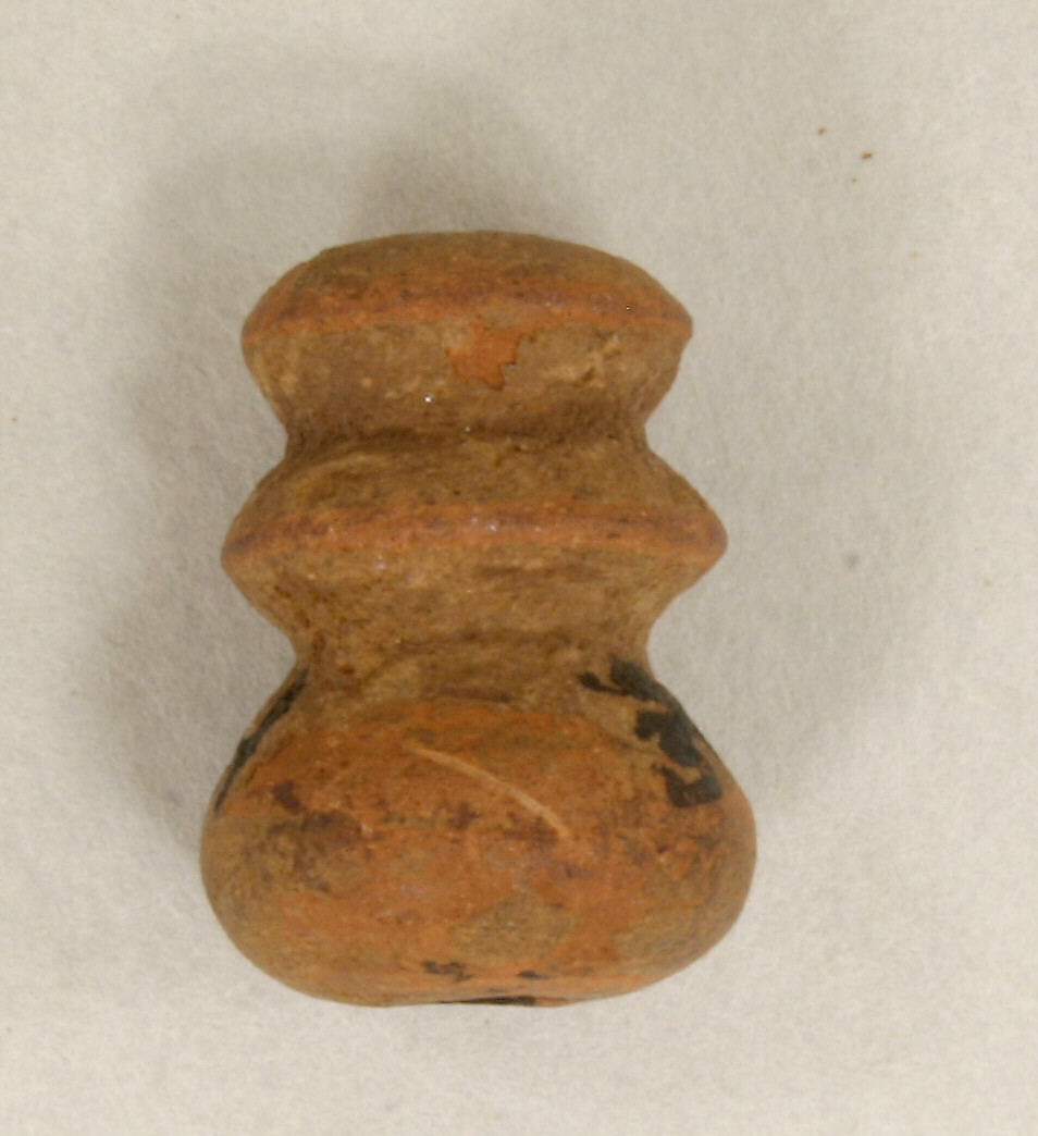 Spindle Whorl, Ceramic, Mexican 