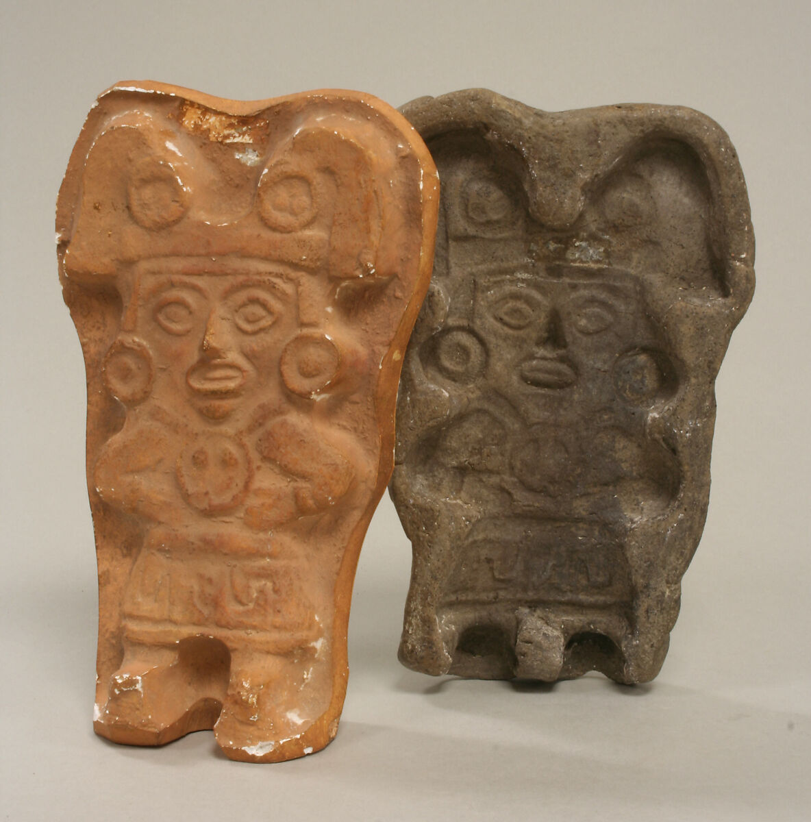 Mold for Female Figure, Ceramic, Toltec (?) 