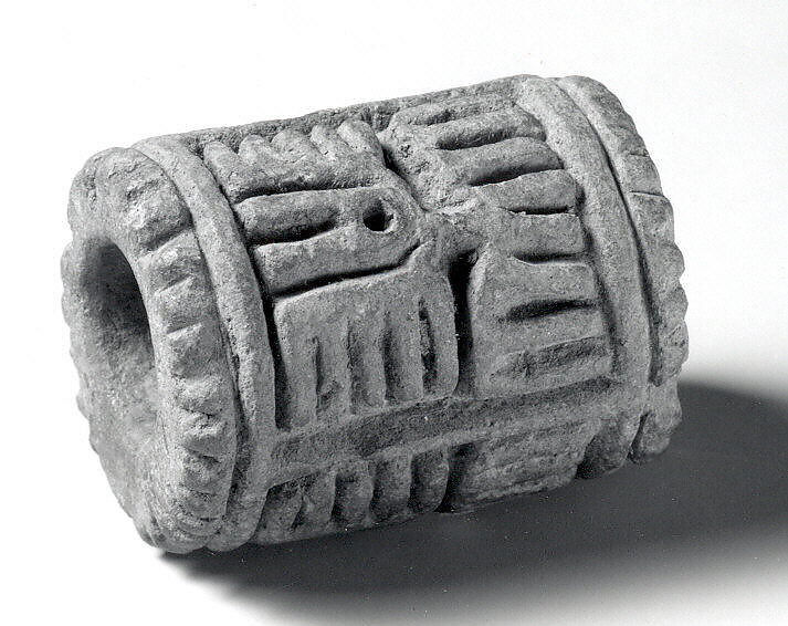 Roller stamp with birds, Ceramic, Mexican