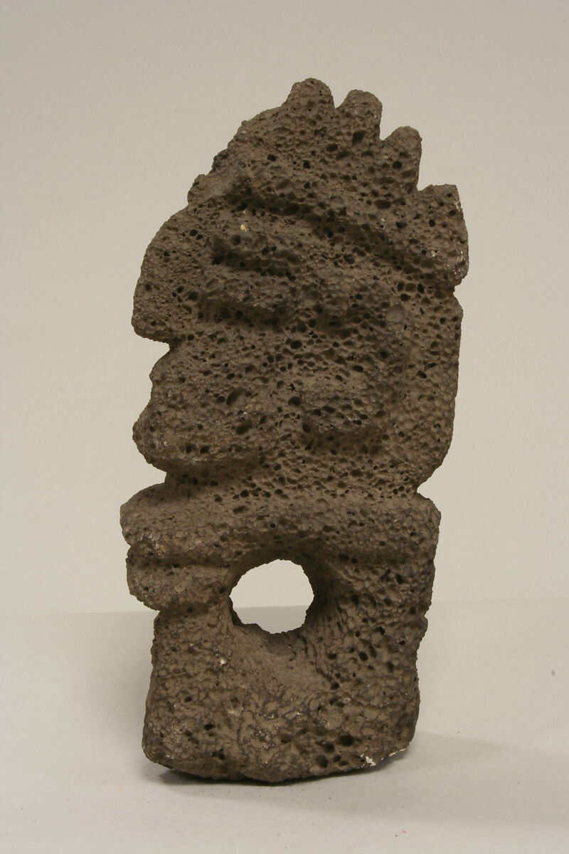 Crested figure (Macuilxochitl), Stone, Aztec 