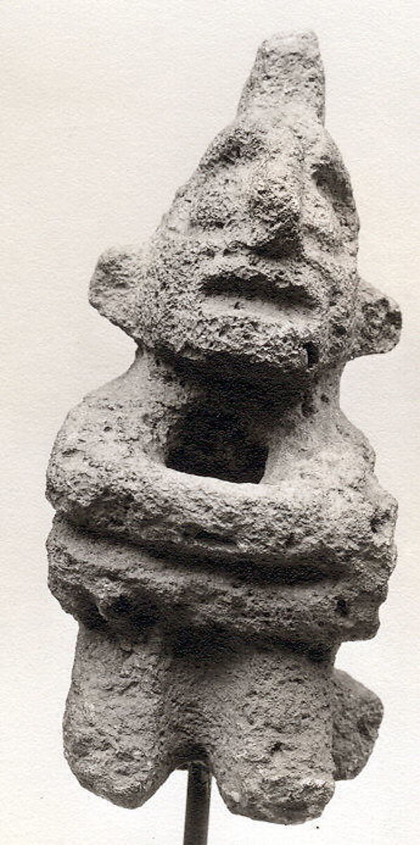 Crested figure (Macuilxochitl), Stone, Mexica (Aztec)