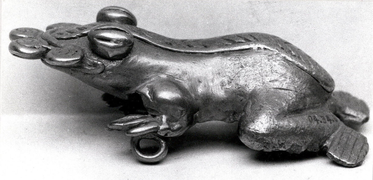 Frog Pendant, Gold (cast), Chiriqui (?)