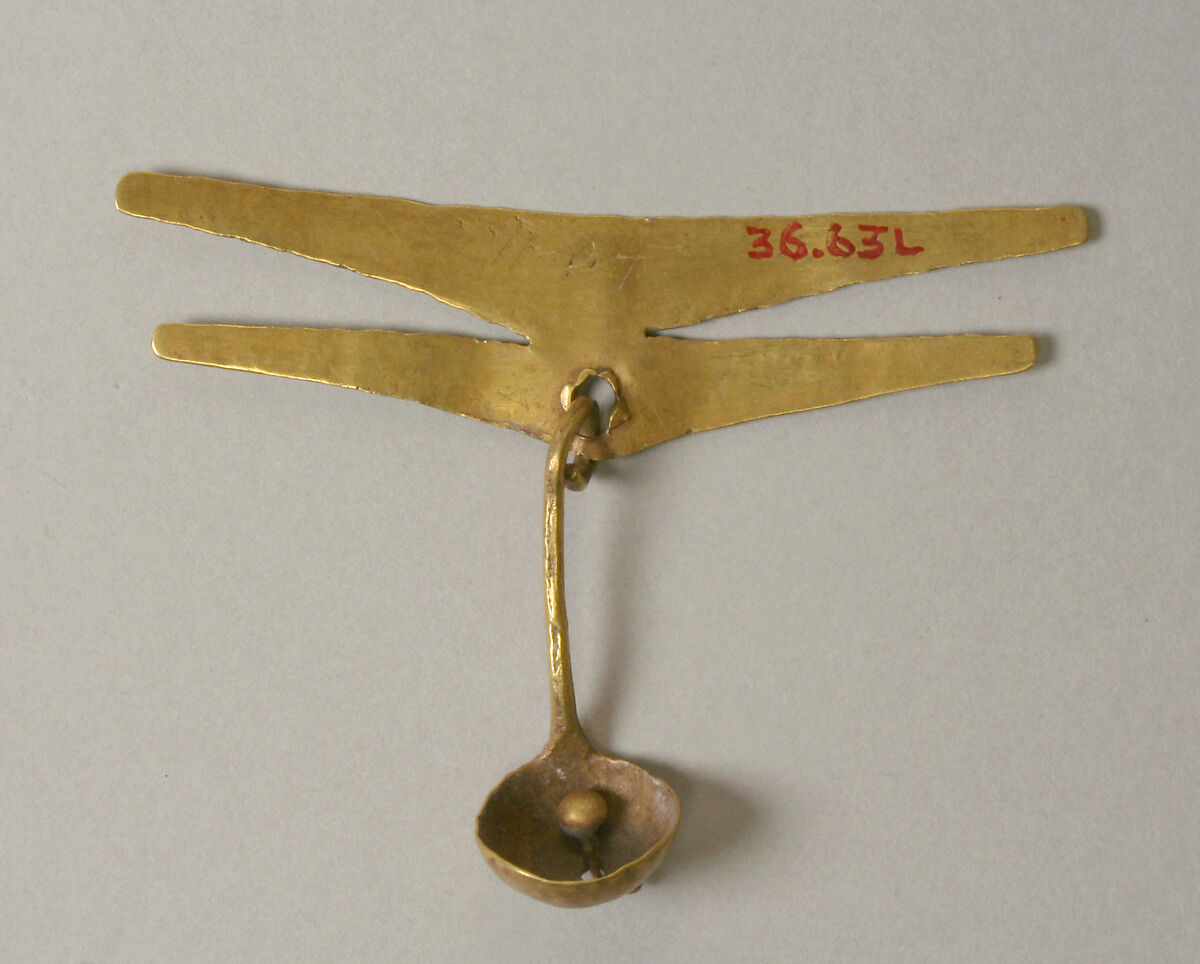 Ornament, Gold, Quimbaya (?) 