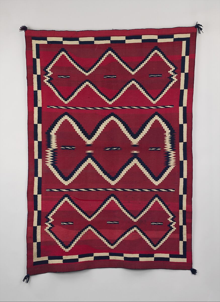 Wearing Blanket, Wool, Navajo 