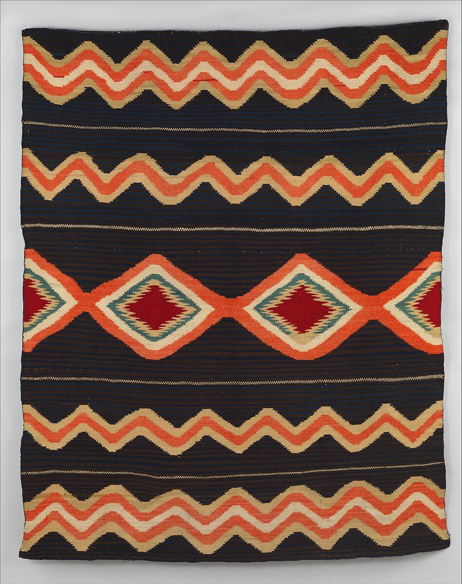 Wearing Blanket, Wool, Navajo 