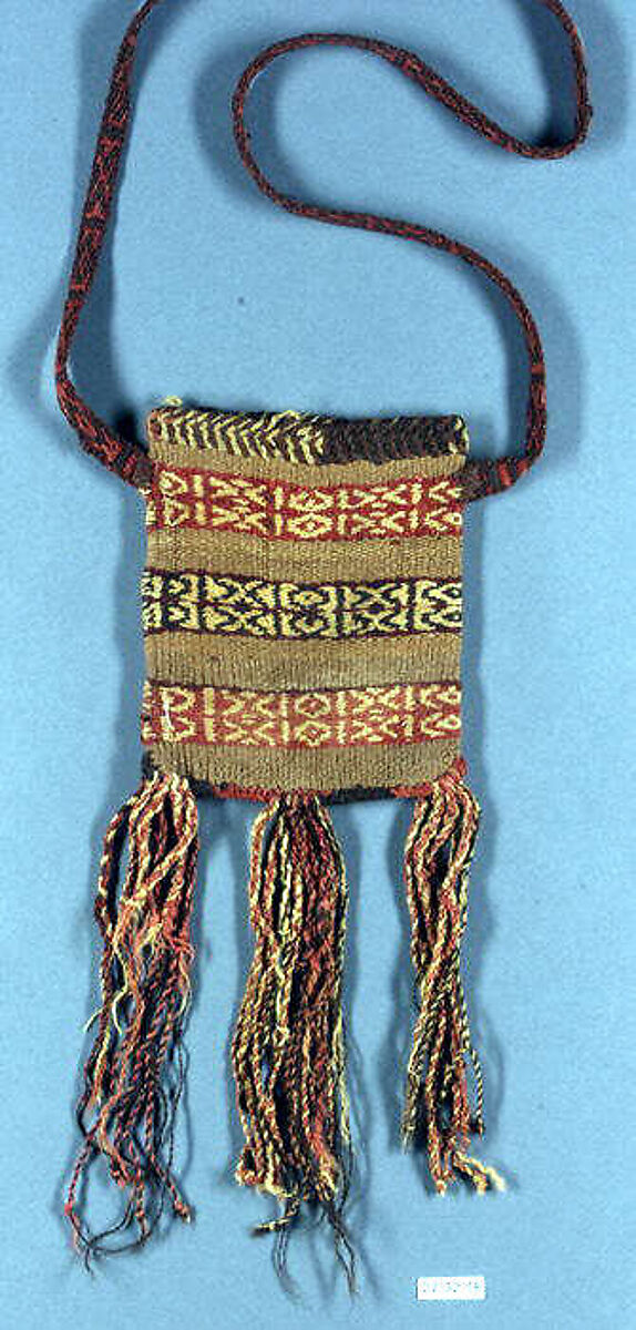 Bag, Camelid hair, Peruvian 