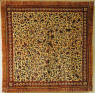 Headcloth (Ikat Bjoer), Cotton, Javanese 