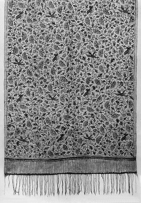 Shoulder Cloth (Selendang), Silk, Javanese